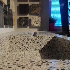 Akmens masės porceliano plytelės grindims ir sienoms