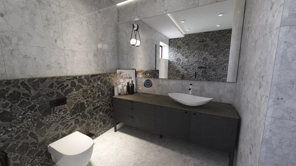STEIN WHITE plyteles - LAVA NERO plytelės_PlyteliuCentras.lt