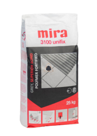 MIRA 3100 UNIFIX - Plytelių klijai,  pagerinto sukibimo, 25kg., C2T
