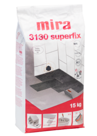 MIRA 3130 SUPERFIX - Plytelių klijai, itin elastingi, C2TE S2, 15kg